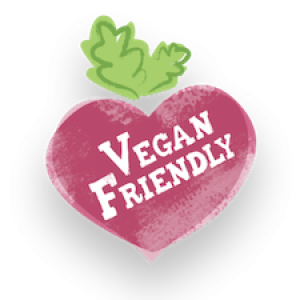 vegan friendly logo